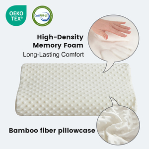 Giường Gối Bộ Nhớ Bọt Gối Gối Cho Cổ Vai Đau Cứu Trợ Rửa Vải Thoáng Khí Áp Lực Giảm Gối Cho Giấc Ngủ - Product Image 3