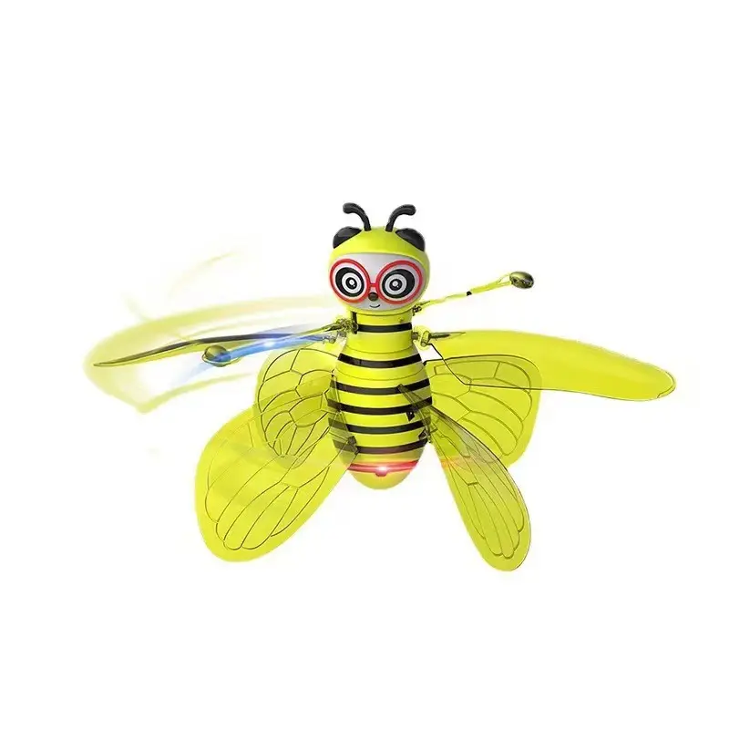 Schöne Leicht-Spielzeuge RC-Fliegeball eingebaute LED-Leuchten mit USB-Aufladung märchenhaftes Gesten Flugmaschine Infrarot-Sensor-Puppe