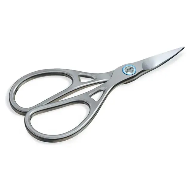 Stainless Steel Manicure Scissors Ingrown Nail Cutting and Cuticle Scissors Beauty Tools for Effortless Nail Care