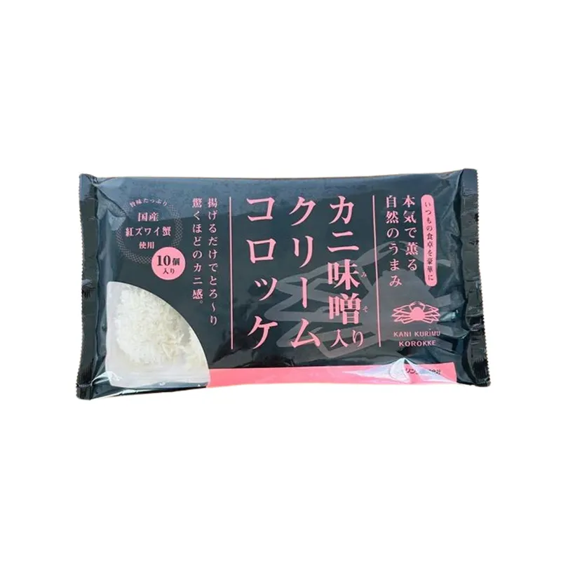 Venta al por mayor de croquetas de crema de cangrejo japonesas FZ mixtas Kani-Miso Snack