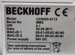 100% nuevo equipo de automatización Original Beckhoff en caja MÓDULO DE CPU básico de PC integrado de - Product Image 3