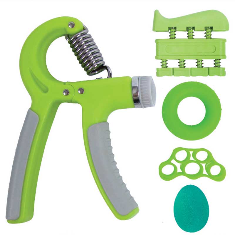Hand Grip 5-piece Color Box Set (Green)