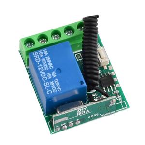 DC 12V 10A Time Delay Relay Switch 433mhz 315mhz <strong>RF</strong> Smart Wireless Remote Control <strong>Receiver</strong> 1 Way Self-locking relay MCU <strong>decoding</strong>