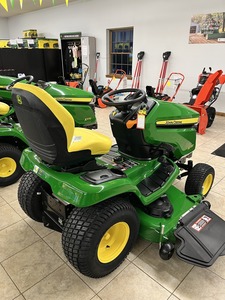 Deere X390轮式拖拉机的约翰<span class=keywords><strong>2025</strong></span>，配有久保田发动机齿轮箱泵和轴承二手草坪和花园拖拉机待售
