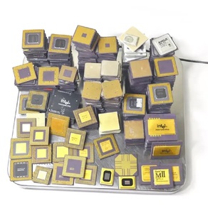 Paquete de bandeja de procesador de cerámica L3 Socket CPU barato Recuperación de oro para Intel Pentium utilizado en aplicaciones de servidor de computadora portátil de escritorio - Product Image 4