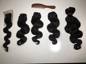12A vücut dalga demetleri insan saçı postiş brezilyalı saç dalgalı örgü İnsan saç kadınlar için 3 - 4 demetleri anlaşma toptan - Product Image 5