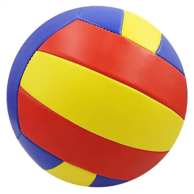 Pelota de voleibol personalizada, alta calidad, cuero PU, tamaño estándar, entrenamiento, interior, Último precio, venta al por mayor