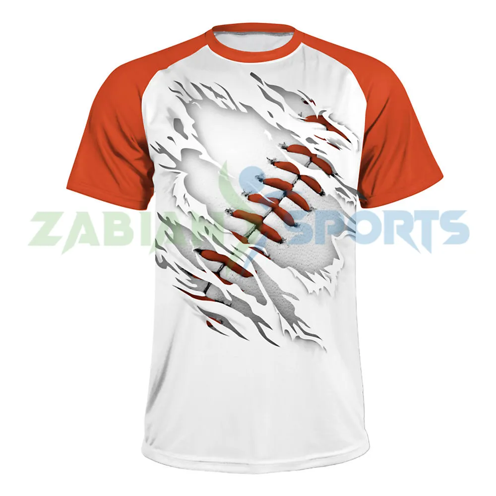 Poliestere sublimazione Mens Ball Game Quick Dry Sport Running magliette stampate sublimate prezzo economico di alta qualità 2023