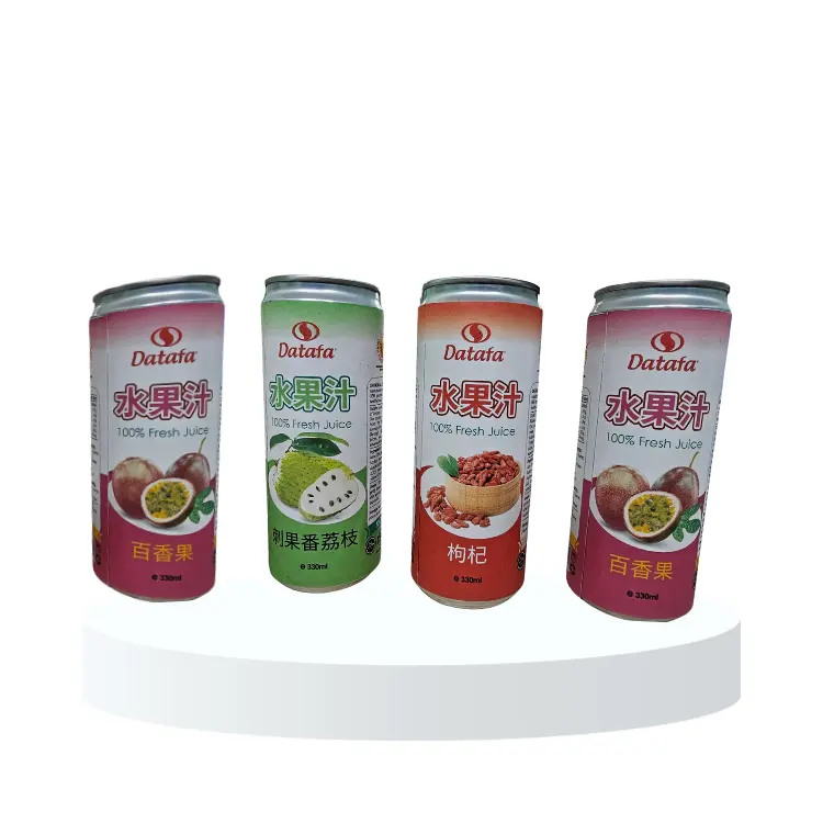 Fruit Juice Datafa Beverage Tea Bottle Water Juice Concentrate Customized Logo Carton Box Vietnamese Manufacturer