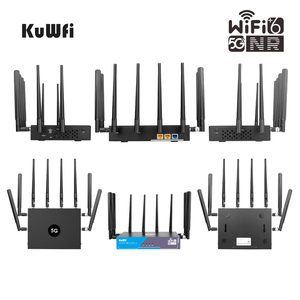 KuWFi 5G yüksek hızlı kapalı CPE yönlendirici ile çift bant Modem WiFi 6 & 5G SIM kart yuvası güvenlik duvarı QoS VPN USB ve LTE ağ - Product Image 2