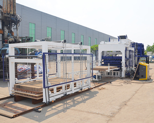 Automatic QT12-15 <strong>Building</strong> <strong>Block</strong> <strong>Machine</strong> for Brick Production <strong>Line</strong> Features Interlock Paving <strong>Blocks</strong> <strong>Making</strong> PLC Motor Core - Product Image 1