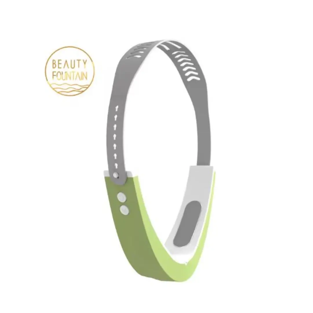 Electric Face Lifting Beauty Device Facial Microcurrent Vibration Double Chin Massager Face EMS LED V-shaped Belt