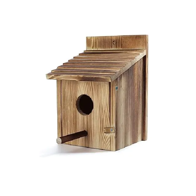 Fábrica Direta Fornecimento De Madeira Bird House Melhor Qualidade De Madeira Sólida Bird House Disponível A Preço Razoável