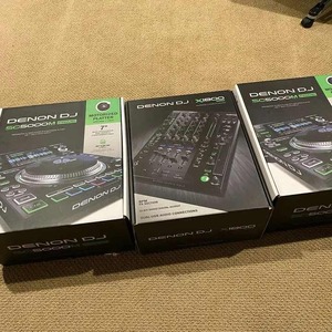 Otantik Denon 2x SC6000M oyuncular ve X1800 mikser paket anlaşma 2X ücretsiz LC6000 oyuncular ses konsolu mikser - Product Image 2