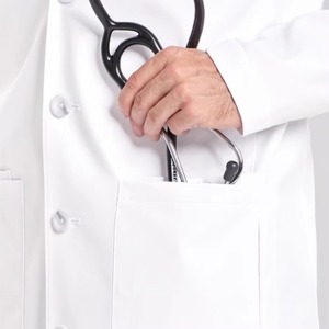 2025 kadın bilim Lab Coat-% 100% pamuk, kimya, biyoloji, bilim adamı, kimyager, beyaz için uzun takılmış