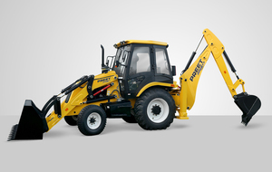名牌<span class=keywords><strong>JCB</strong></span>反铲装载机建筑设备低价25hp 30hp 35hp 40hp型号铲斗附件1/3/5吨额定