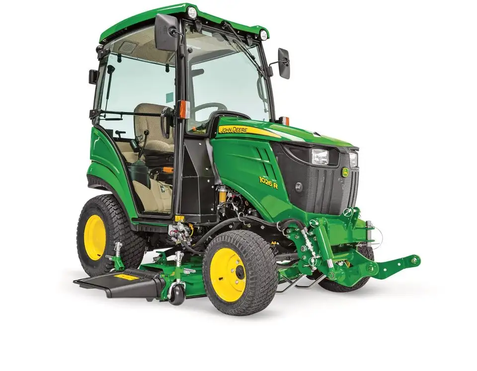 Hot Sale John Deer 1026R Hydrostatic Front Loader Four Wheel Mower Deck John Deer 1026R Compact Tractor Mower Deck