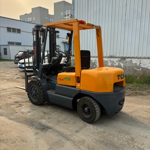 日本原装二手TCM柴油叉车3吨待售手动电源座椅操作员类型 - Product Image 3