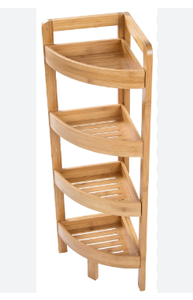 ชั้นวางหนังสือทรงสามเหลี่ยม4ชั้น,สำหรับตกแต่งมีความทนทานน้ำหนักเบาพกพาได้เป็นมิตรกับสิ่งแวดล้อม - Product Image 2