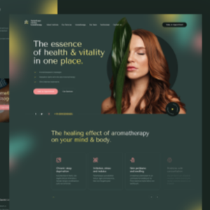 Responsive Beauty Salon Webdesign-Software Unterstützt Win Mac Linux DOS Digital Marketing Services Inklusive Lager verfügbar keit