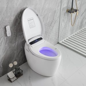 Mwd מודרני מפעל חם מכירה wc חכם שירותים עם שלט רחוק חתיכה אחת אוטומטית siphon sushing שירותים עבור חדר אמבטיה