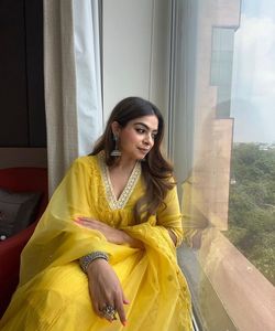 Wholesale Lowest Price Long Flair Gown With Beautiful Work Surat Gujarat Ethnic Garment Kurtis for Girls in <strong>Pakistan</strong> Ethnic - Product Image 2