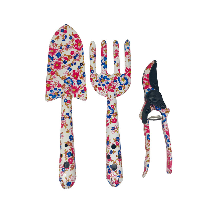3-piece floral print set
