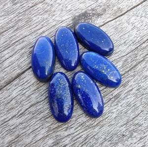 טבעי lazuli cabochon אבן חן בצורת סגלגל גדול מכויל מיטה הסיטונאי צורה אבני חן, כל הגדלים הזמינים.