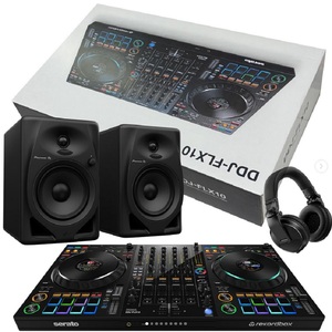 Скидка продаж DDJs-FLX10 4-канальный DJ контроллер производительности для нескольких DJ приложений - Product Image 1