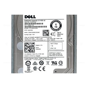 قرص صلب 56M6W من ديل بسعة 1 تيرابايت وسرعة 7200 دورة في الدقيقة وواجهة 12G SAS مقاس 2.5 بوصة مع خاصية التبديل السريع للخوادم - Product Image 4