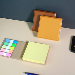 FENICE INDEX STICKY NOTE (80*83*18mm) 10色スリムライトスティッキーノートクリーンで再利用可能な世界の良い製品 - Product Image 4