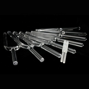 Mountain Rain 20mm for One Set Crystal Tuning Fork 8pcs Without Design and <strong>a</strong> Free case 440Hz 432Hz C <strong>D</strong> E F G <strong>a</strong> B Notes Handmade - Product Image 3
