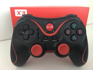 X3ワイヤレスBluetoothゲームコントローラー人間工学的USB充電ゲームパッドAndroid IOSおよびPC用振動モーター機能 - Product Image 6