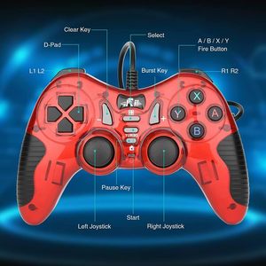 HONSON Wired USB PC Game <strong>Controller</strong> for WinXP/Win7/8/10 for windows Compatible Usb Gamepad - Product Image 2