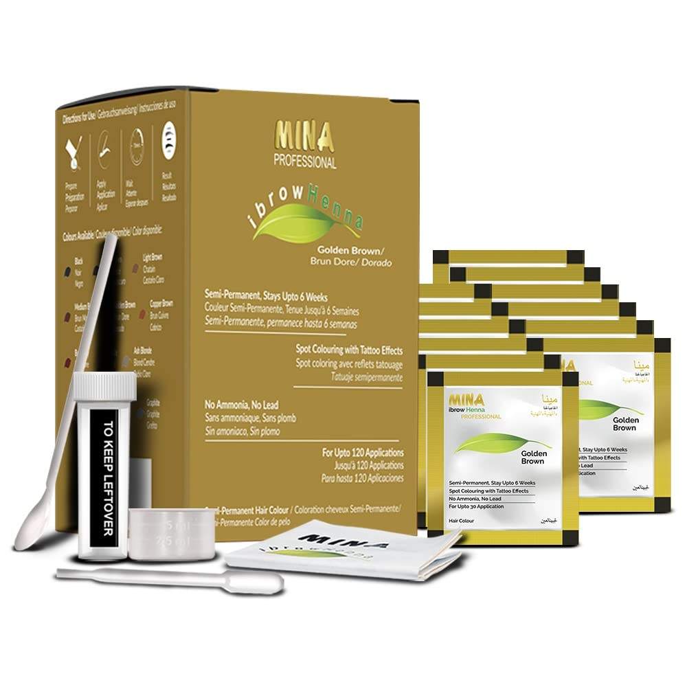 สีน้ำตาลทอง