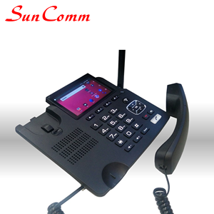 SC-9030-4GT 4G LTE <span class=keywords><strong>GSM</strong></span> Sim Thẻ Khách Sạn Nhà Văn Phòng Cố Định Điện Thoại Không Dây Thiết Bị Đầu Cuối Không Dây Điện Thoại Cố Định Android Điện Thoại - Product Image 4