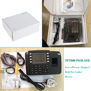 Беспроводная 4G биометрическая система посещаемости времени с TCP/IP/USB и терминалом контроля доступа отпечатков пальцев батареи
