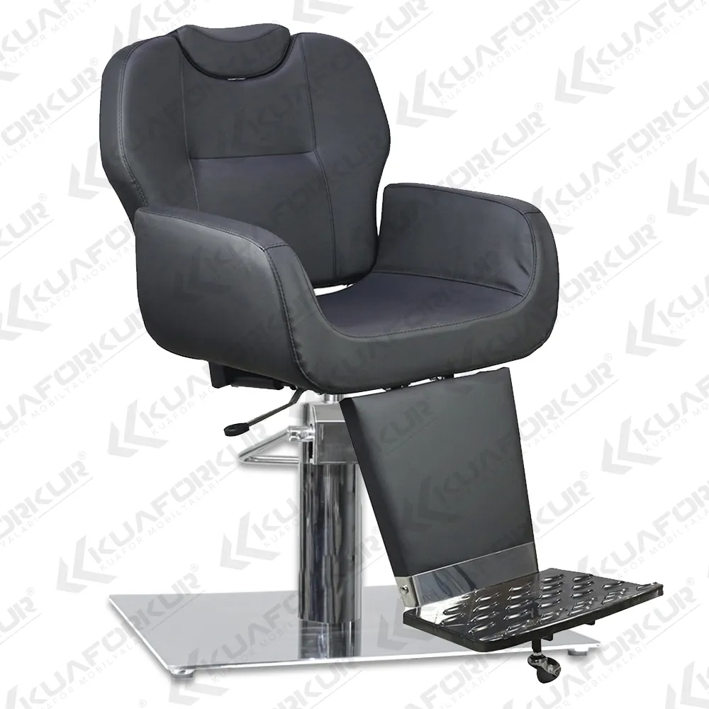 Großhandel modernes Design Salon Ausrüstung verstellbare Friseur möbel maßge schneiderte Make-up Stuhl Salon Stuhl Set