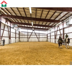 Giá Rẻ Kết Cấu Thép Trang Trại Barn Đúc Sẵn Trang Trại Dê Nhà Kho Gia Cầm/Bò/Cừu Nhà Chăn Nuôi Barn - Product Image 6