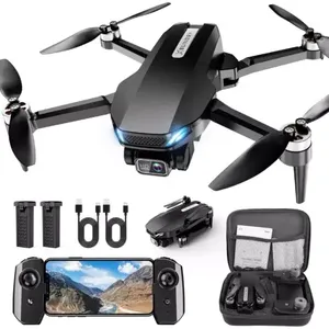 Dron Aéreo 2K HD FPV con motor sin escobillas E99 Pro, modelo de mantenimiento de altitud y control de gestos, cámara 4K HD - Product Image 1