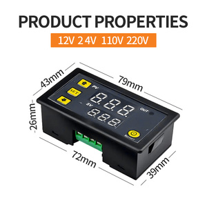 Controladores PID de temperatura y proceso Controlador de temperatura digital 240V CA Modo de encendido/apagado o control PID - Product Image 4