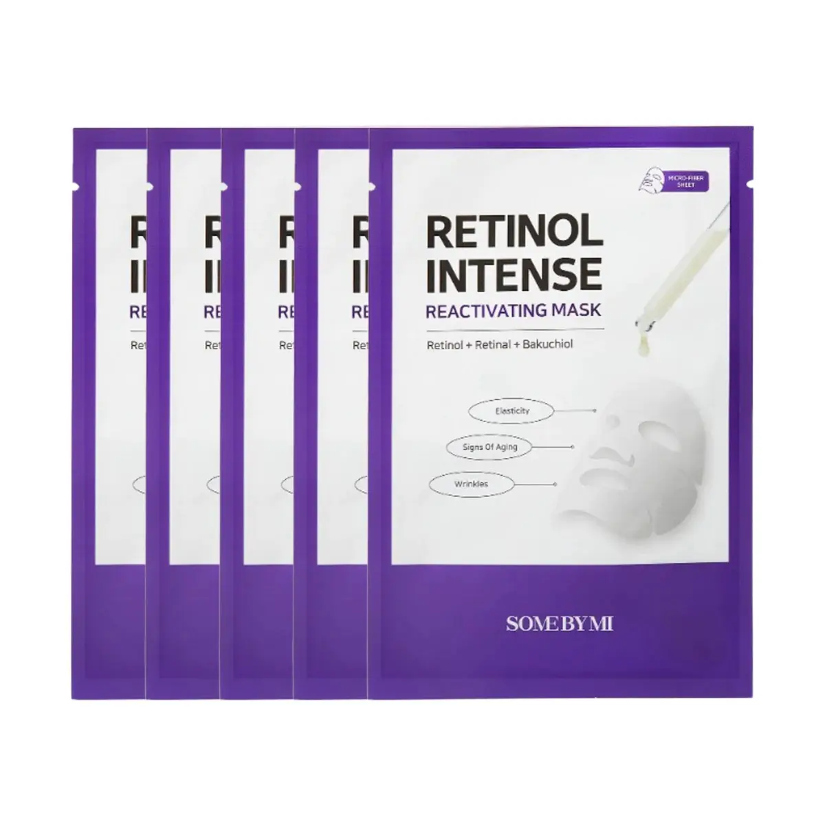 Some By Mi Retinol Intense Reactivating Mask Korean Skin Care Products Facial Retinol Mask