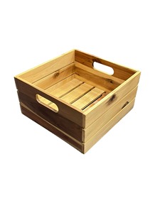手工环保矩形木制托盘越南热带设计水果托盘餐具和日常厨房派对用盘子 - Product Image 5