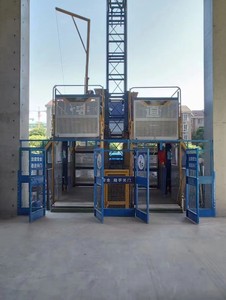 建筑工地最新坠落保护安全装置建筑乘客电梯电梯 - Product Image 3