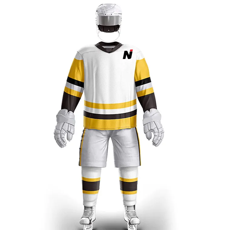 Best Style For Men Ice Hockey Uniform In Wholesale Price With Low MOQ private label slim fit Ice Hockey Uniform For Sports Wear