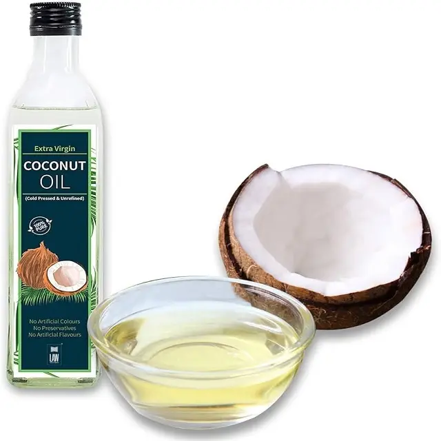 Compre aceite de coco orgánico en línea. 100% aceite de coco sin alérgenos según el Reglamento DE LA UE