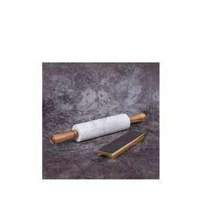 Polished Marble Rolling Pin with Stone <strong>Cradle</strong> 10-Inch Barrel and Customized <strong>Size</strong> Cheap Price and Natural Craft and Sale - Product Image 3