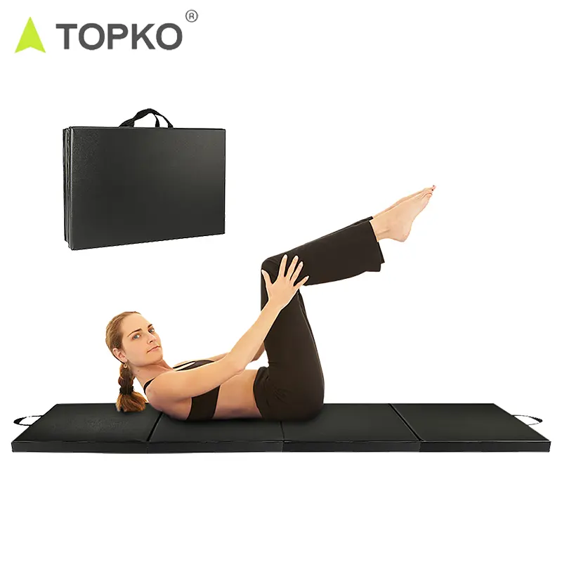 TOPKO Hochwertige Outdoor-Gymnastik matte für Yoga-Fitness-Übungen Bodenbelag Falt matte Gymnastik matten