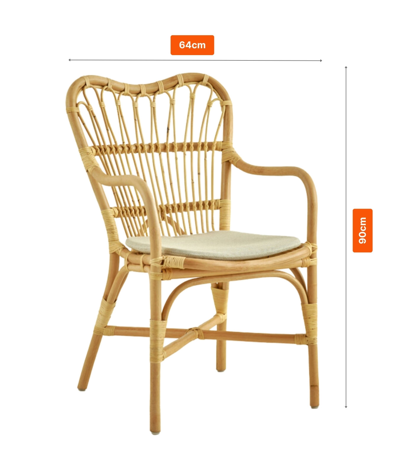 โทนสีธรรมชาติ: หวายสีอ่อน/สีน้ำผึ้ง