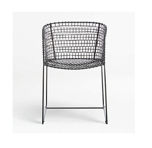 2025 Dining Room Decoration Iron Wire Chair and Table Set Manufacturer Hotel Furniture Iron Dining Chair Indoor Outdoor Wire